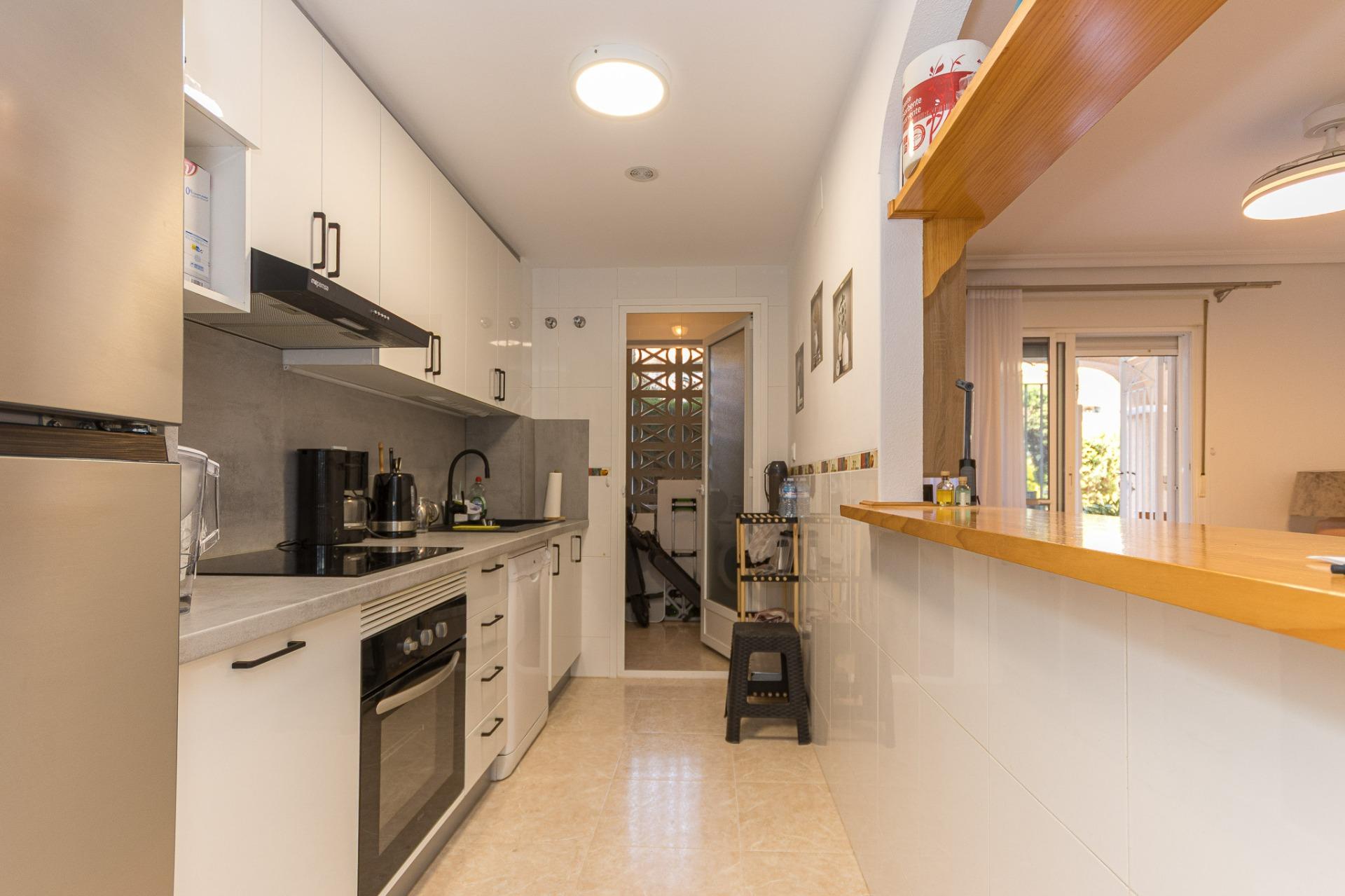 Air conditioning unit in living room, 2-bedroom apartment, Playa Flamenca Norte