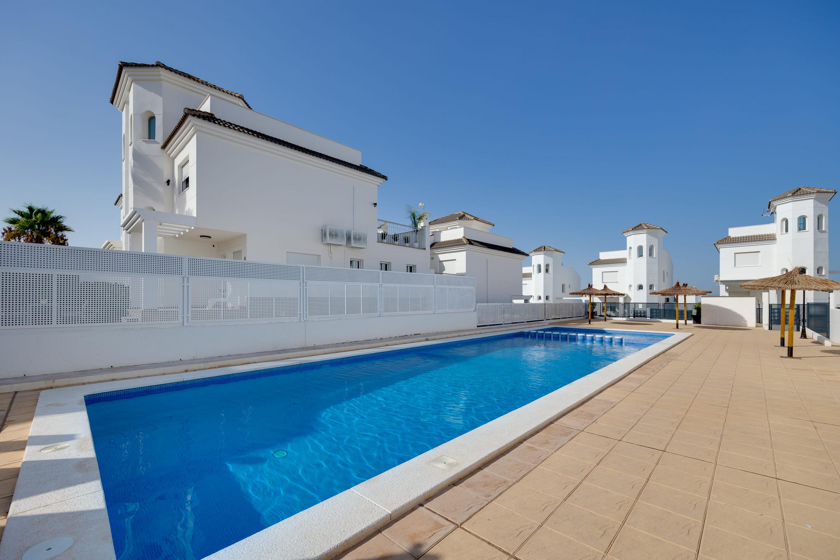 Living area in 3-bedroom villa, La Marina, San Fulgencio