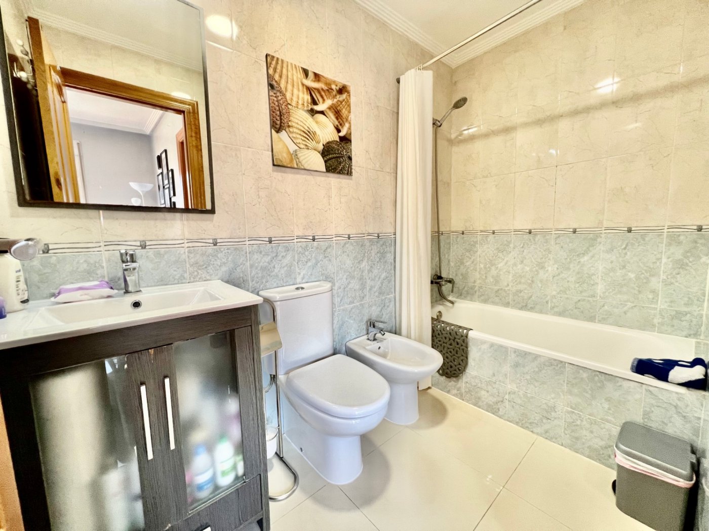 Air conditioning unit in living room, penthouse in Centro, Torrevieja
