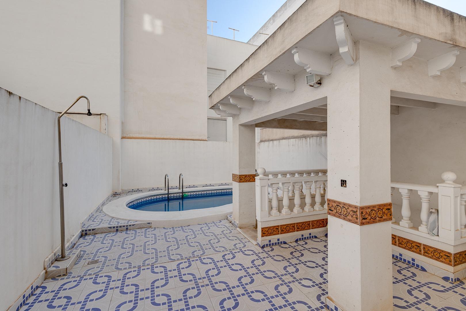 Lift interior in penthouse building, Playa del Cura