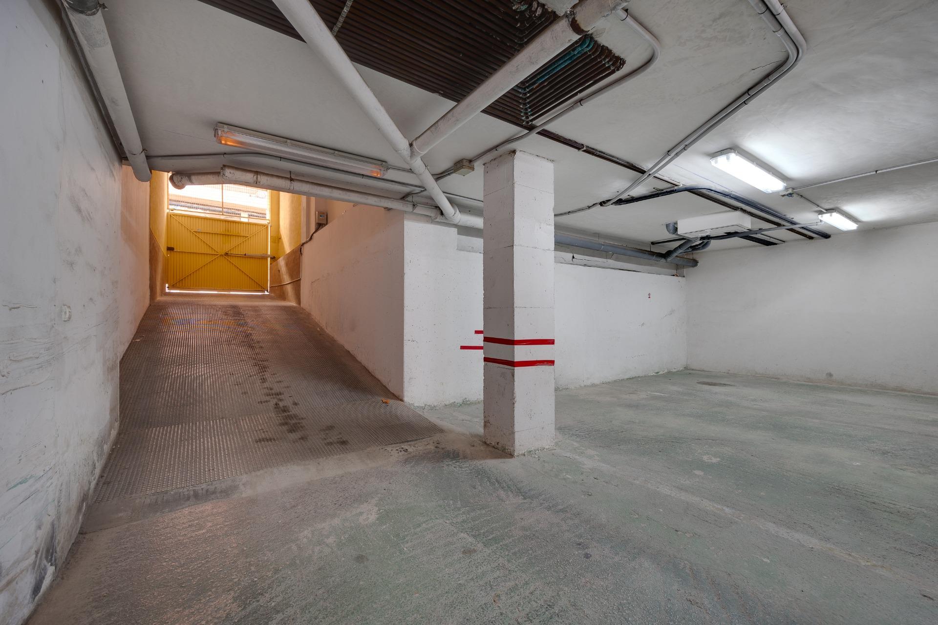 Underground parking space in penthouse complex, Playa del Cura