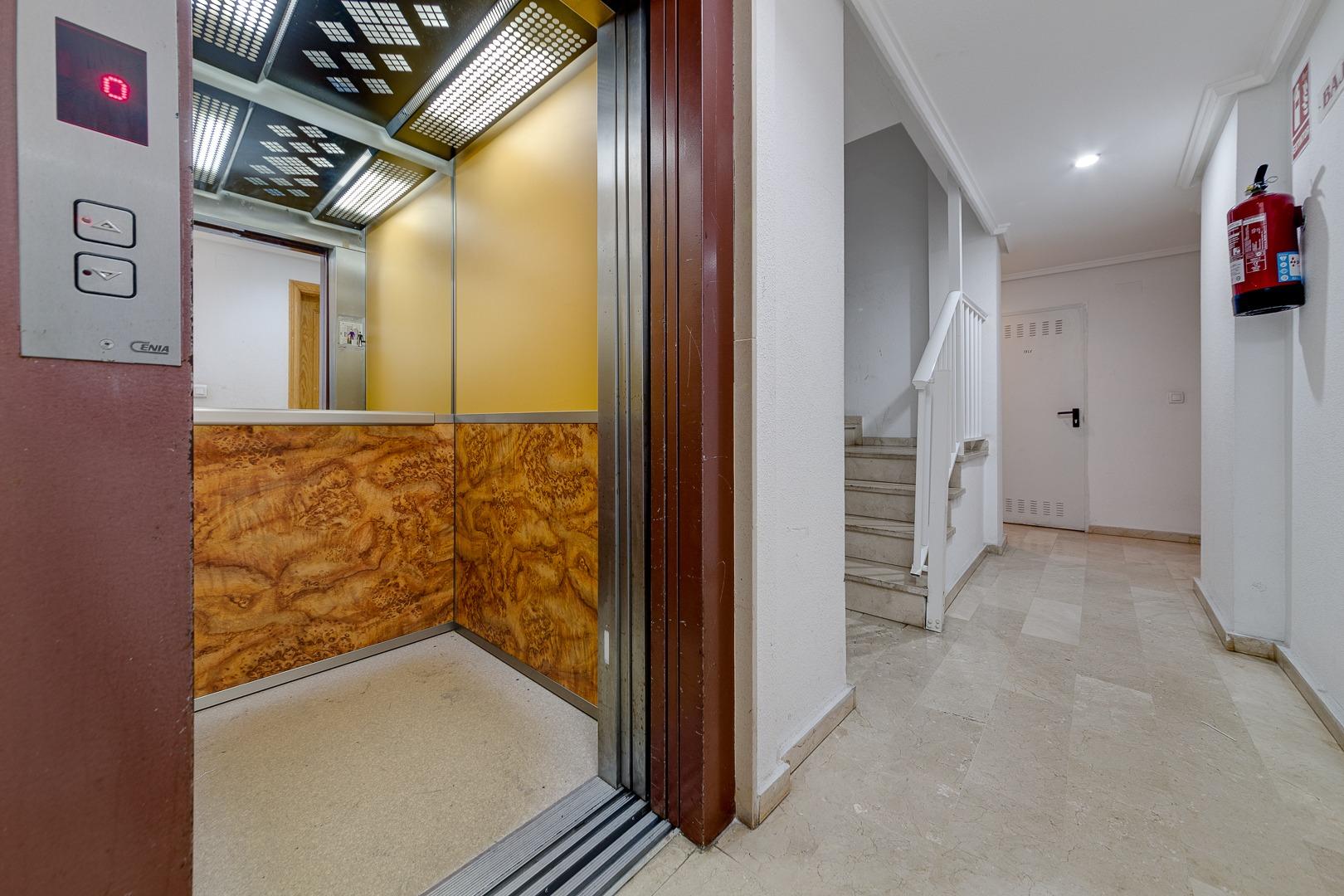 Interior living space with natural light, corner penthouse Playa del Cura