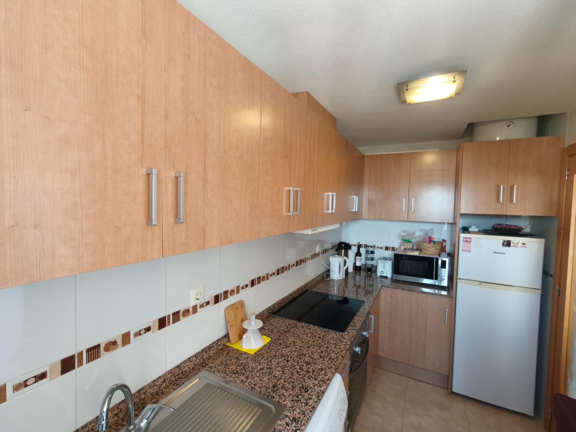 Bedroom window in 2-bedroom apartment, Playa del Cura, Torrevieja