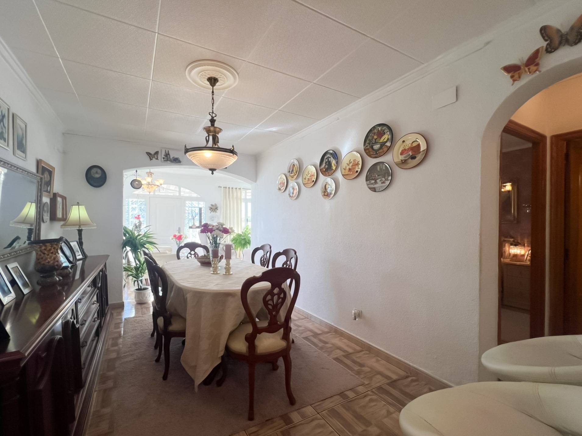 Bathroom with fittings in 1-bedroom villa, La Siesta, Torrevieja